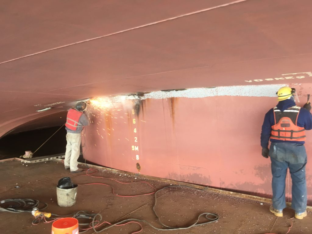 Rudder Trunk Emergency Mobile Repairs The General Ship Repair Corporation